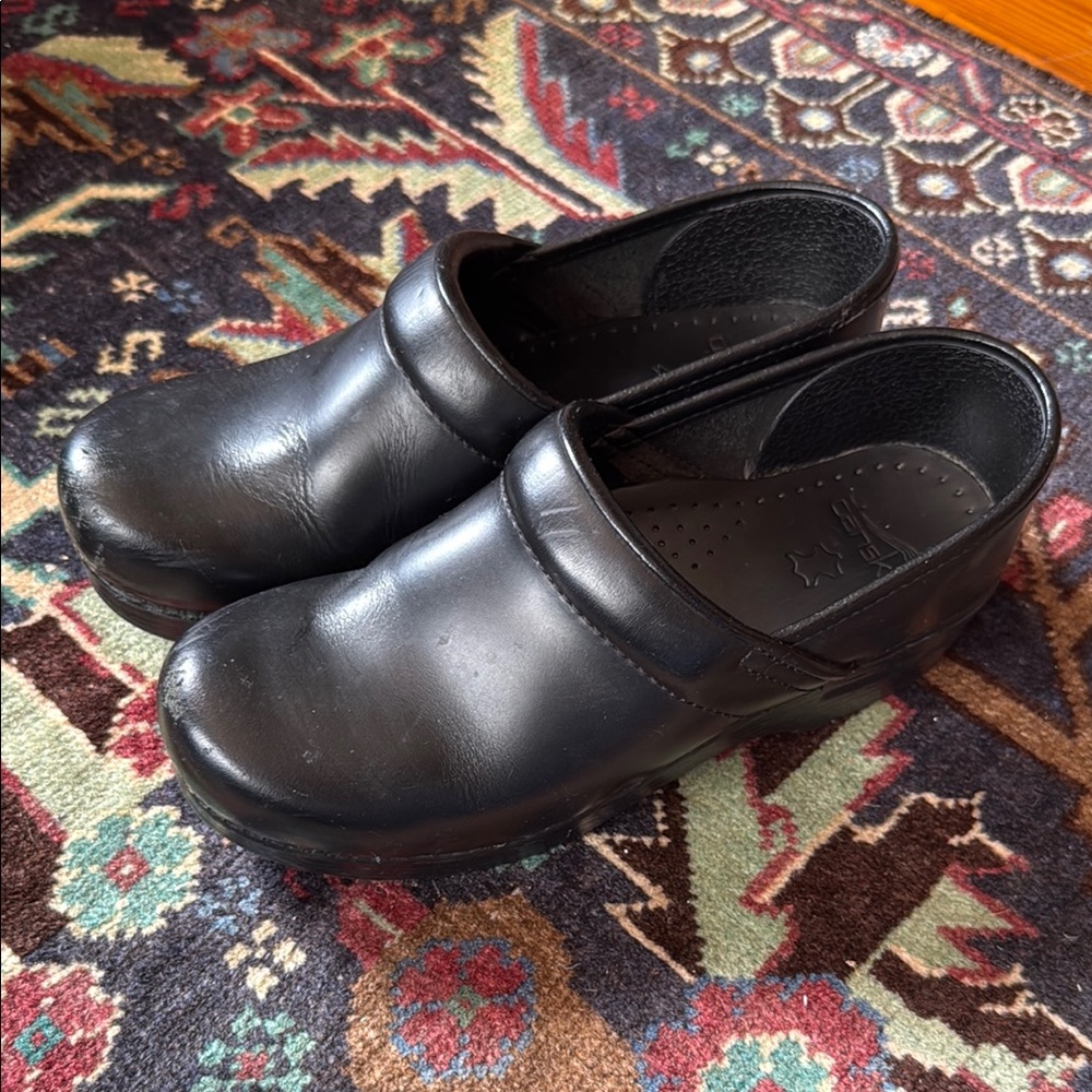 Dansko Leather Clogs